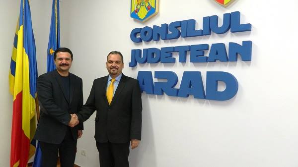 S-a reluat colaborarea cu județul maghiar Bekes