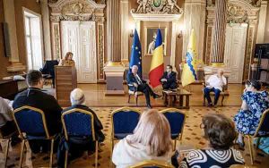 Radu Homescu, primul rector ales al Universității „Aurel Vlaicu” din Arad, și-a lansat volumul de memorii