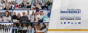 Admitere UVVG Septembrie 2026 Începe admiterea de toamnă la UVVG. O nouă oportunitate pentru viitorii studenți