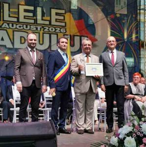[VIDEO] Nicolae Băcanu a primit TITLUL PRO URBE la Zilele Aradului