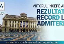 Admitere record la UAV: Peste 3400 candidați înscriși la Universitatea de stat arădeană