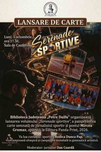 mircea „Serenade sportive”, o cronică subiectiv-obiectivă a personalităților care au marcat sportul băimărean și românesc